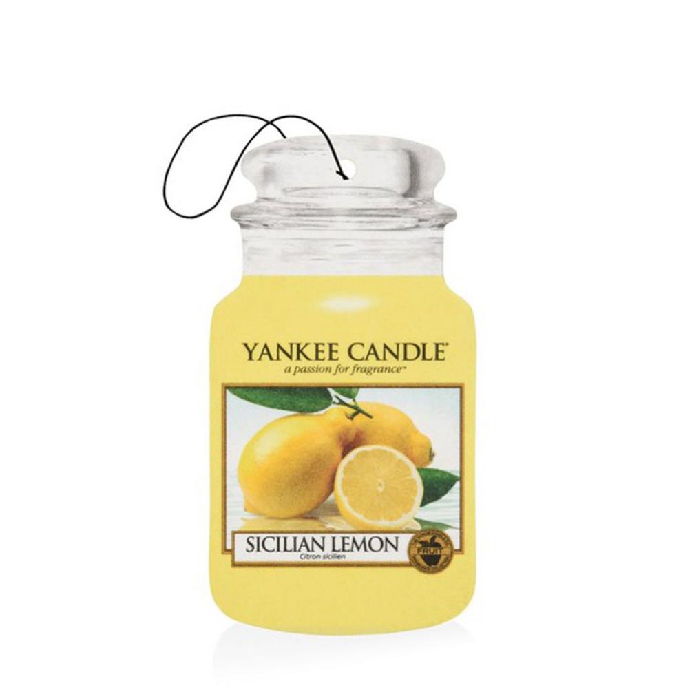 Yankee Candle Sicilian Lemon Car Jar Air Freshener £2.24